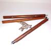Ganga Nautical Silver Antique Handmade Wolf Walking Cane Wolf Head Handle Wooden Walking Wood, Aluminum view 3