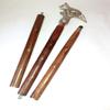 Ganga Nautical Silver Antique Handmade Wolf Walking Cane Wolf Head Handle Wooden Walking Wood, Aluminum view 4
