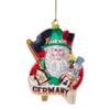 German Santa Claus Glass Christmas Tree Ornament Germany view 1