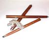 Ganga Nautical Silver Antique Handmade Dragon Walking Cane Dragon Head Handle Wooden Walking Wood, Aluminum Stick Walking view 3