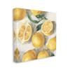 Stupell Industries Citrus Fruits Sliced Lemon Pile Over White view 1