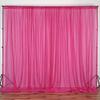 Zen Creative Designs Sheer Light Weight Window Tinting Chiffon Curtain Panel 58" Wide Window Treatment/Home Decor (Fuchsia, 72" Tall) view 1