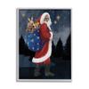 Stupell Industries Santa Claus Sack of Toys Under Night Sky view 1