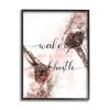Stupell Industries Pray and Hustle Phrase Glam Cosmetic Brush view 1