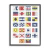 Boating Flag Alphabet Geometric Nautical Chart view 1