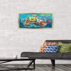 Trends International The SpongeBob Movie: Sponge On The Run - Friends Wall Poster, 14.725" x 22.375", Gold Framed Version view 2