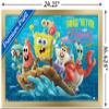 Trends International The SpongeBob Movie: Sponge On The Run - Friends Wall Poster, 14.725" x 22.375", Gold Framed Version view 3