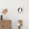 New Hampshire State Outline Green Pine Tree Forest view 2
