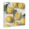 Stupell Industries Soft Yellow Citrus Lemon Pile Over White, Designed by Emma Caroline Canvas Wall Art, 30 x 30 view 3