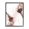 Stupell Industries Glam Sparkle Cosmetic Brushes Pink Red Fashion view 1