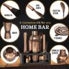 Highball & Chaser Cocktail Shaker Set: Bartender Kit for Home Bar Mixology Cocktail Bar Set Plus E-Book with 30 Recipes view 4