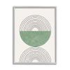 Abstract Geometric Circular Study Curved Art Deco view 1