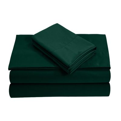 Queen Size Giza Cotton Sheet Set - 16-Inch Deep Pockets 800-Thread Count - Teal Blue