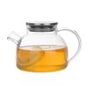 1pc Glass Teapot Elegant Small Kettle for Loose Leaf Tea for Home Office Use Design Comfortable Handle for Tea view 1