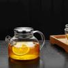 1pc Glass Teapot Elegant Small Kettle for Loose Leaf Tea for Home Office Use Design Comfortable Handle for Tea view 2