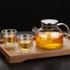 1pc Glass Teapot Elegant Small Kettle for Loose Leaf Tea for Home Office Use Design Comfortable Handle for Tea view 3