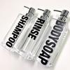 Senko Grande 64542 Shampoo Bottle Dispenser, Approx. 14.2 fl oz (420 ml), Black, Large Letters Font view 3