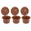 3Pcs Refillable Coffee Capsule Reusable Coffee Filter Cup Replacement for Coffee Machine (coffee) view 1