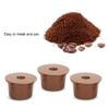 3Pcs Refillable Coffee Capsule Reusable Coffee Filter Cup Replacement for Coffee Machine (coffee) view 2