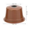 3Pcs Refillable Coffee Capsule Reusable Coffee Filter Cup Replacement for Coffee Machine (coffee) view 3