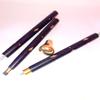 Ganga Nautical Golden & Black Solid Brass Round Handle Simple Wooden Walking Stick Cane with Brass Handle view 4