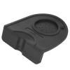 Silicone Espresso Tamp Mat Mini Thicken Silicone Coffee Powder Tamper Support Pad Holder Tamping Corner Mat Kitchen Coffee Tools with Pery Food Silicone(Black) view 1