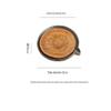 1pc Chinese Rattan Mat Ceramic Handmade Tea Accessories Tea Tray Kung Fu Tea Set view 2