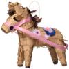 Rustic Brown Saddle Up Mini Horse Decoration 7.5" x 5.75" (1 Pc.) - Charming Western Theme Decor Accessory, Stand Out in Style - Perfect for Cowboy and Old West Enthusiasts view 1