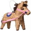 Rustic Brown Saddle Up Mini Horse Decoration 7.5" x 5.75" (1 Pc.) - Charming Western Theme Decor Accessory, Stand Out in Style - Perfect for Cowboy and Old West Enthusiasts view 2