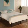 14 Inch Metal Platform Bed Frame Queen Bed Frame Metal Mattress Foundation Frame/Easy Assembly/Under-Bed Storage/No Box Spring Needed, Queen, Black view 2