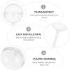 100pcs Clear Chocolate Box Truffle Wrappers Truffle Liners Truffle Cups Chocolate Candy Wrappers Holders Candy Flower Holder Packaging Case view 3