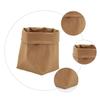 DOITOOL 1pc Creative Pot Storage Case Kraft Paper Pen Holder Brush Pot Stylish Desktop Organizer for Office Home Decor Multi-functional Plant Stationery Container view 3