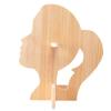 EXCEART Ergonomic Glasses Rack Wooden Eyeglasses Holder Display Stand Storage Organizer Home Office Decor view 2