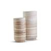 Two's Company Tozai Set of 2 White Oak Vase view 1
