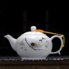 Afternoon teapotChina Blue and white thin porcelain teapot High capacity 320ML 1L Ceramic tea pot traditional-1000ml-A view 1