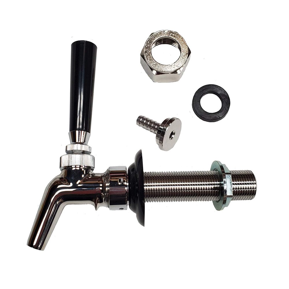 Bev Rite Perlick 630SS All SS304 Contact Shank Combo Kit, Small, Stainless Steel