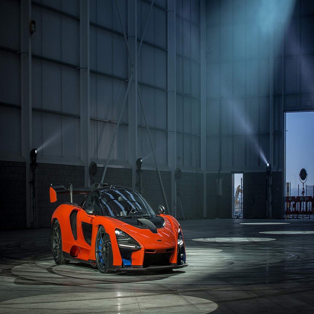 Iconic Arts Laminated 42x24 Poster: 2018 mclaren Senna p15 5k HD