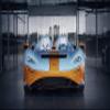 Iconic Arts Laminated 42x24 Poster: mclaren elva Gulf Theme by mso 2021 4 4k 5k hd Cars HD view 1