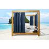 Outdoor decor Seascapes Grommet Panel Pair Each 50 x 84 in Indigo view 1