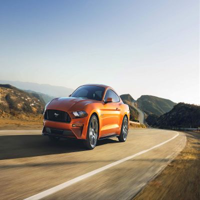 Iconic Arts Laminated 42x24 Poster: 2018 Ford Mustang gt 4k HD