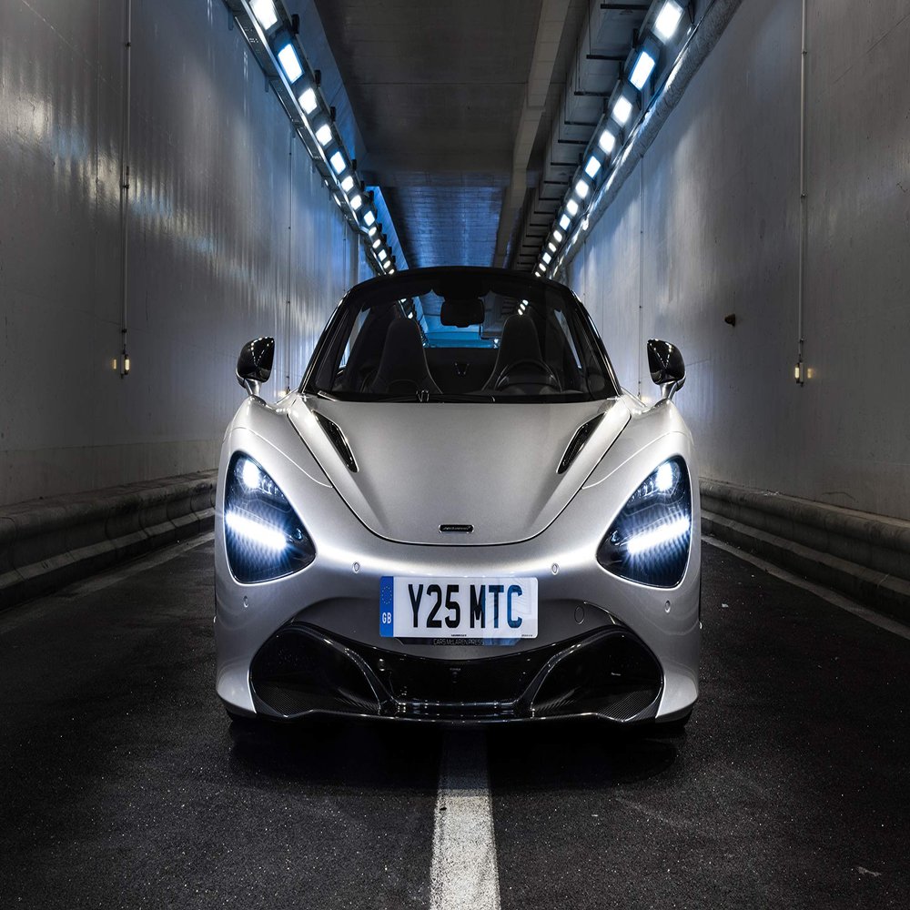 Iconic Arts Laminated 42x24 Poster: mclaren 720s Spider 2019 4k 8k 2 HD