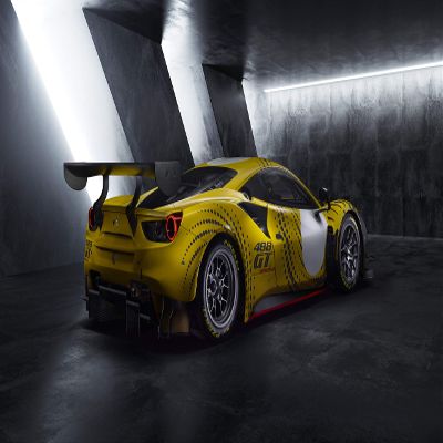 Iconic Arts Laminated 42x24 Poster: Ferrari 488 gt modificata 2021 4k 5k hd Cars HD