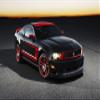 Iconic Arts Laminated 42x24 Poster: 2012 Ford Mustang boss Wide view 1