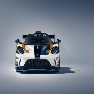 Iconic Arts Laminated 42x24 Poster: Ford gt mk ii 2019 4k 3 HD