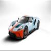 Iconic Arts Laminated 42x24 Poster: 2019 Ford gt Heritage Edition 4k 3 HD view 1