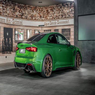 Iconic Arts Laminated 42x24 Poster: ABT Audi rs 5 Coupe 2021 3 4k hd Cars HD