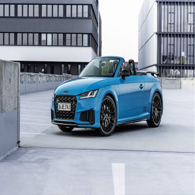 Iconic Arts Laminated 42x24 Poster: Audi tts Competition Plus Roadster 2021 4k 5k hd Cars HD