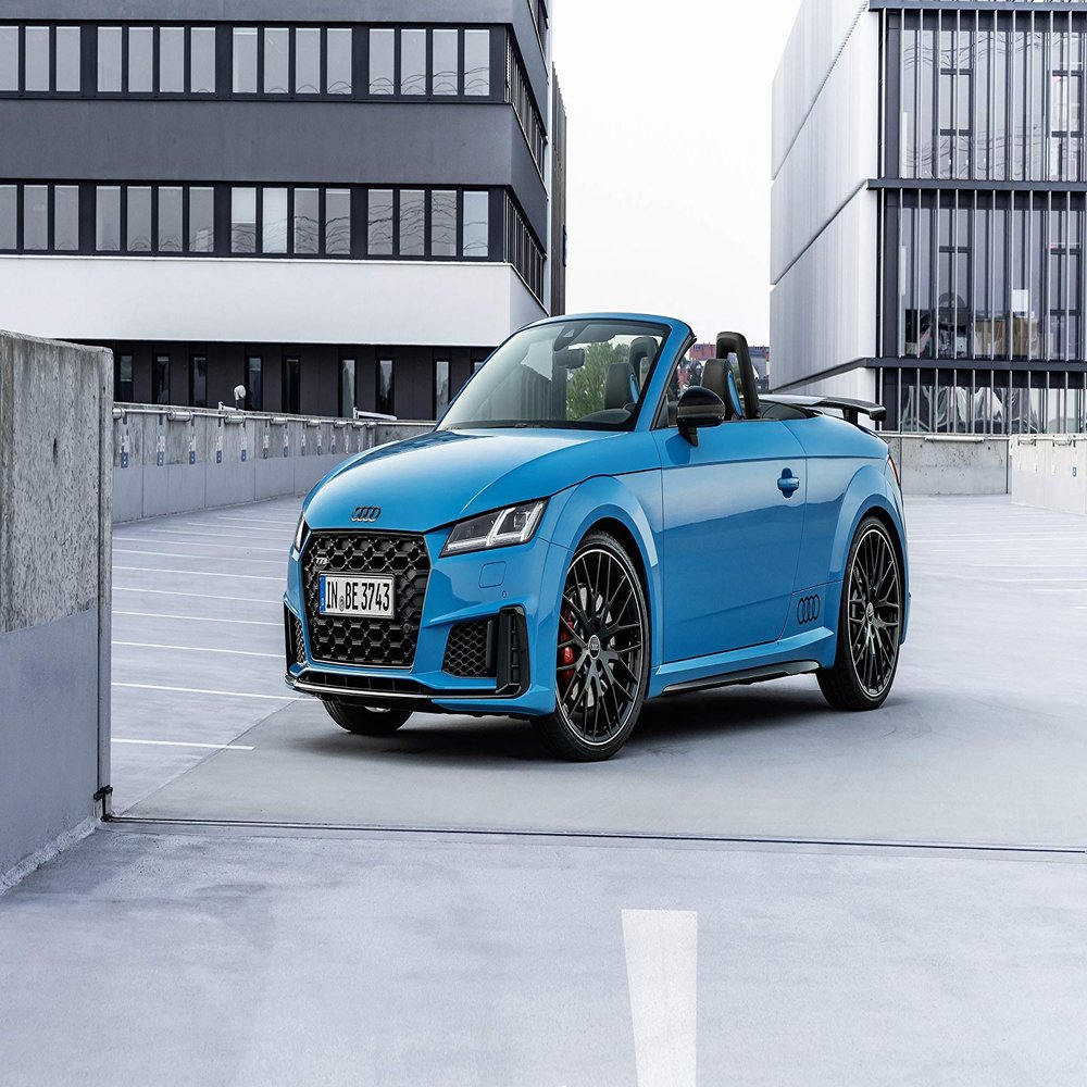 Iconic Arts Laminated 42x24 Poster: Audi tts Competition Plus Roadster 2021 4k 5k hd Cars HD