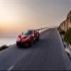 Iconic Arts Laminated 42x24 Poster: Ford gt red 4k hd HD view 1