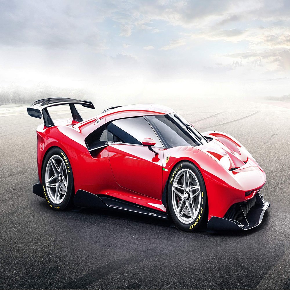 Iconic Arts Laminated 42x24 Poster: Ferrari p80c 2019 5k HD